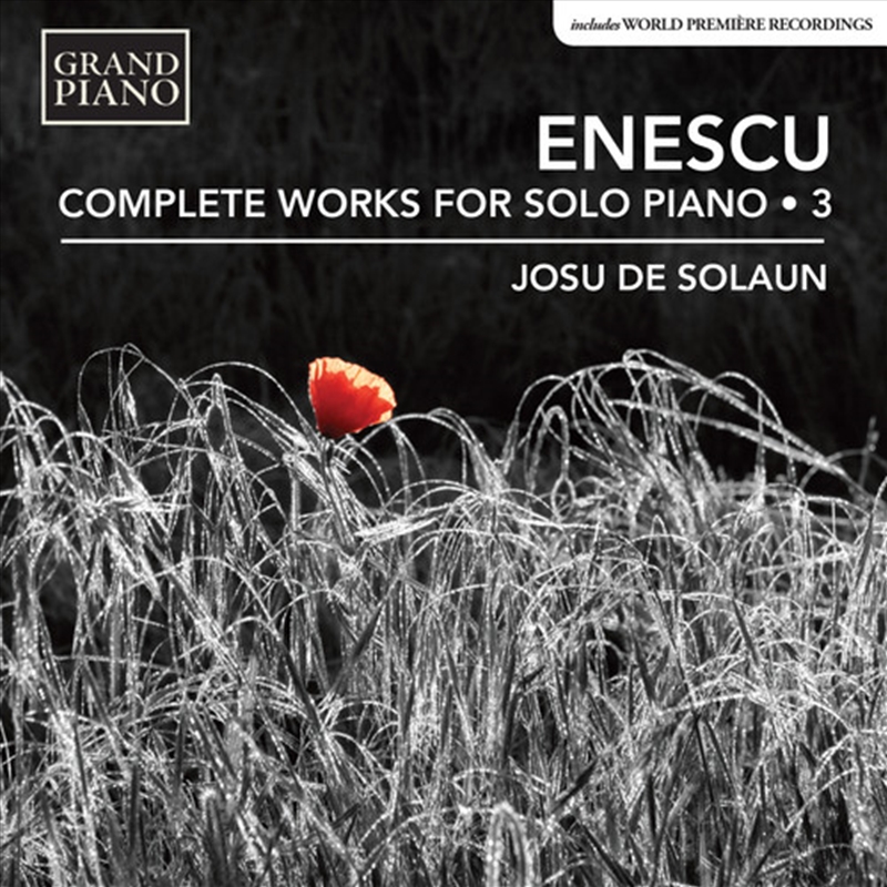 Enescu: Complete Piano Music 3/Product Detail/Classical
