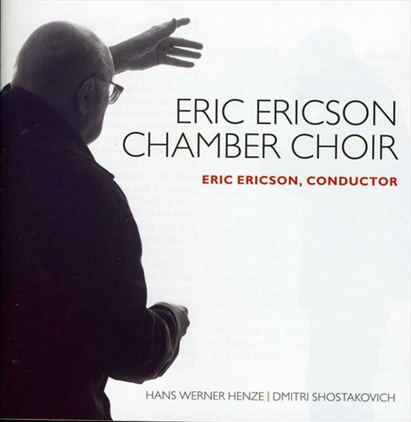 Eric Ericson Chamber Choir/Product Detail/Classical