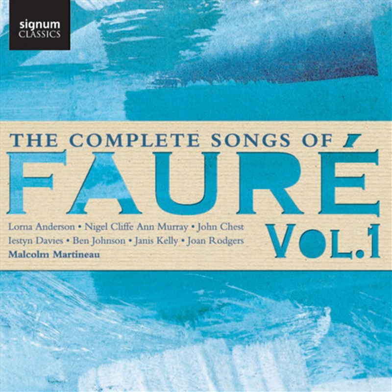 Complete Songs Of Faure 1/Product Detail/Classical
