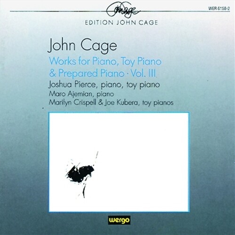 Cage: Works For Piano & Prepared Piano 3/Product Detail/Classical