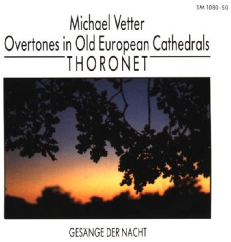Vetter: Overtones In Old European Cathedrals/Product Detail/Classical