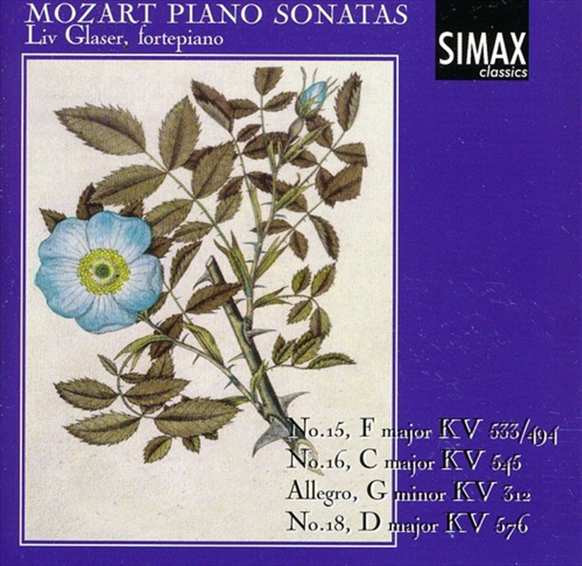 Piano Sonatas 15 16 & 18 / Allegro In G Minor/Product Detail/Classical