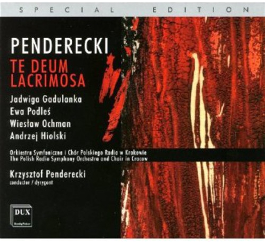Te Deum / Lacrimosa/Product Detail/Classical