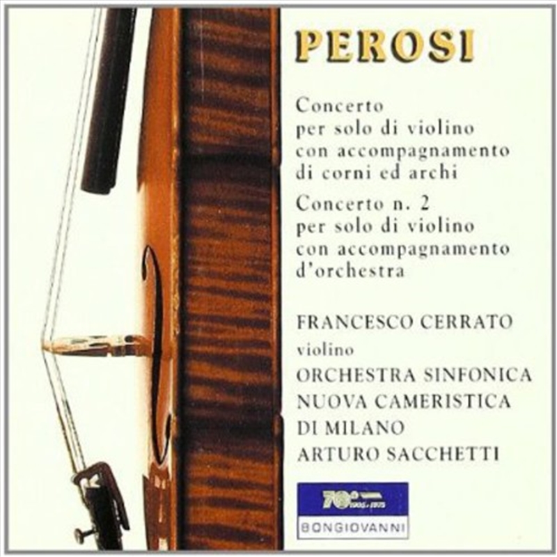 Concerto Per Solo Di Violino Con Accompagnamento/Product Detail/Classical