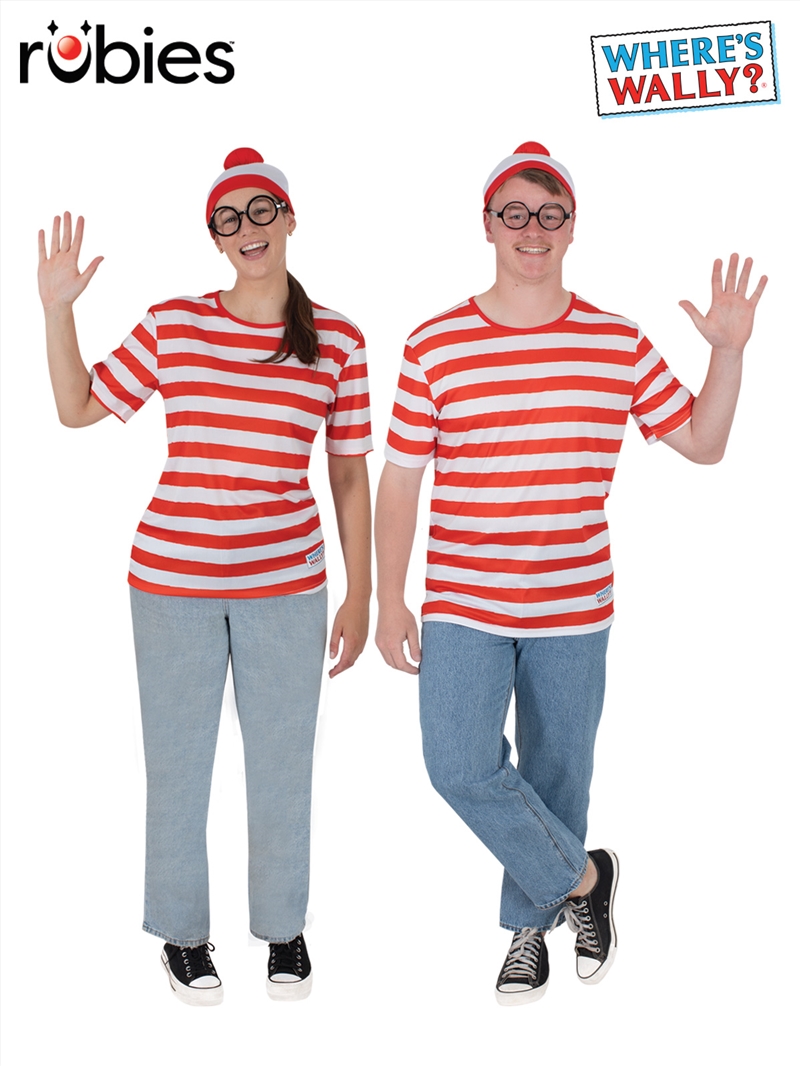 Where's Wally Adult Costume - Size L/Product Detail/Costumes