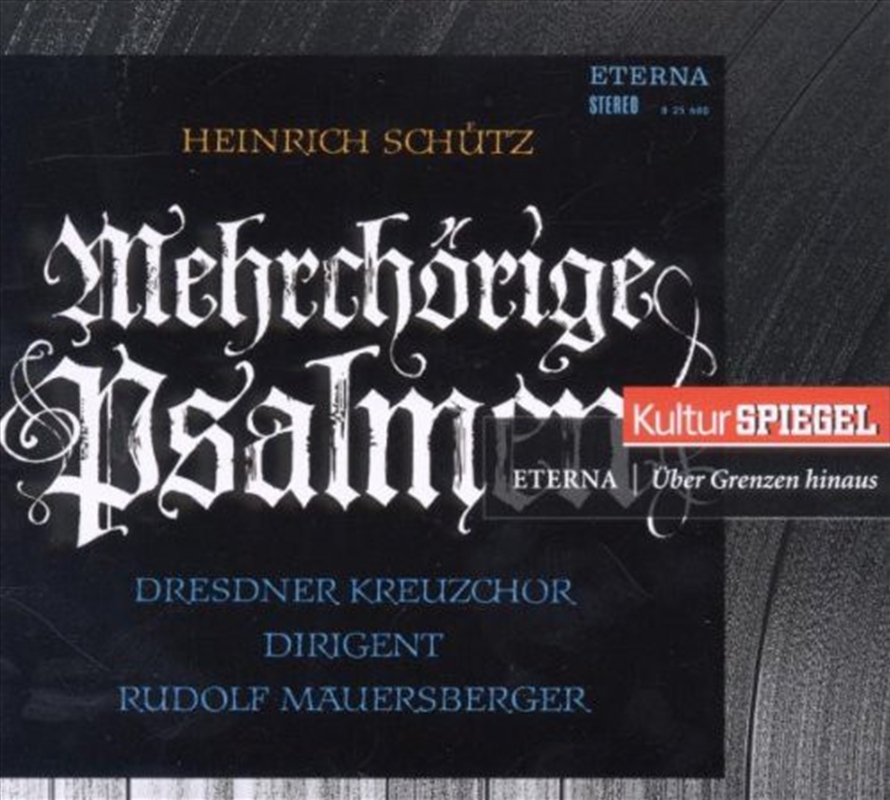 Spiegel-Ed.23 Kreuzchor/Product Detail/Classical
