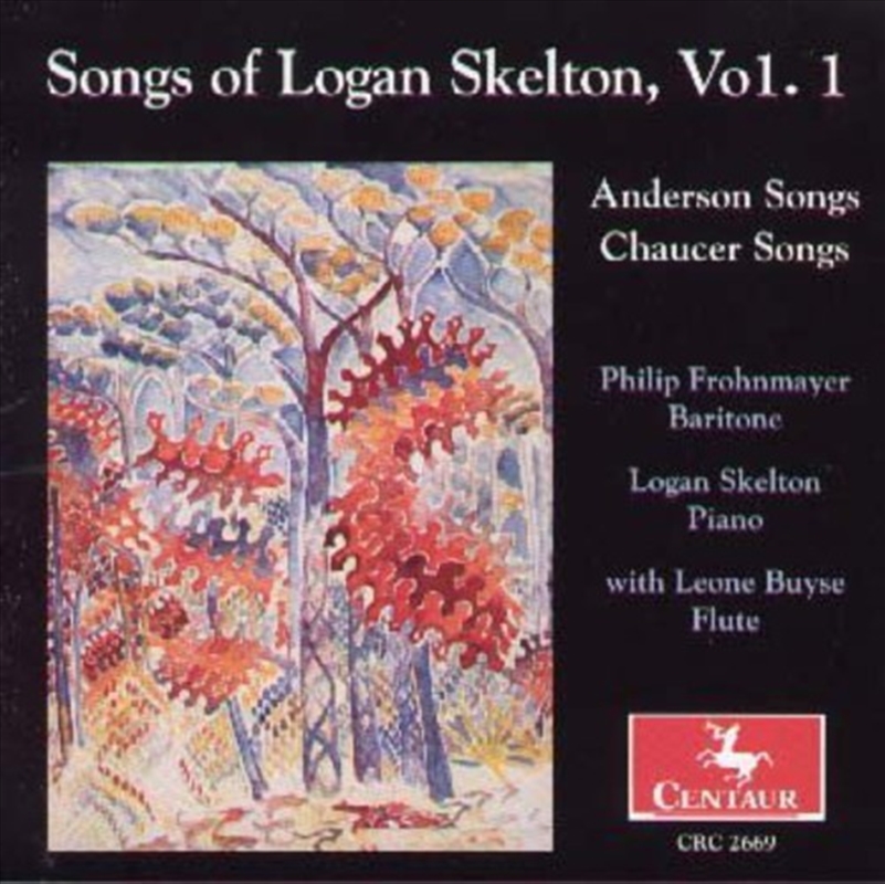 Songs 1: Anderson & Chaucer Songs/Product Detail/Classical