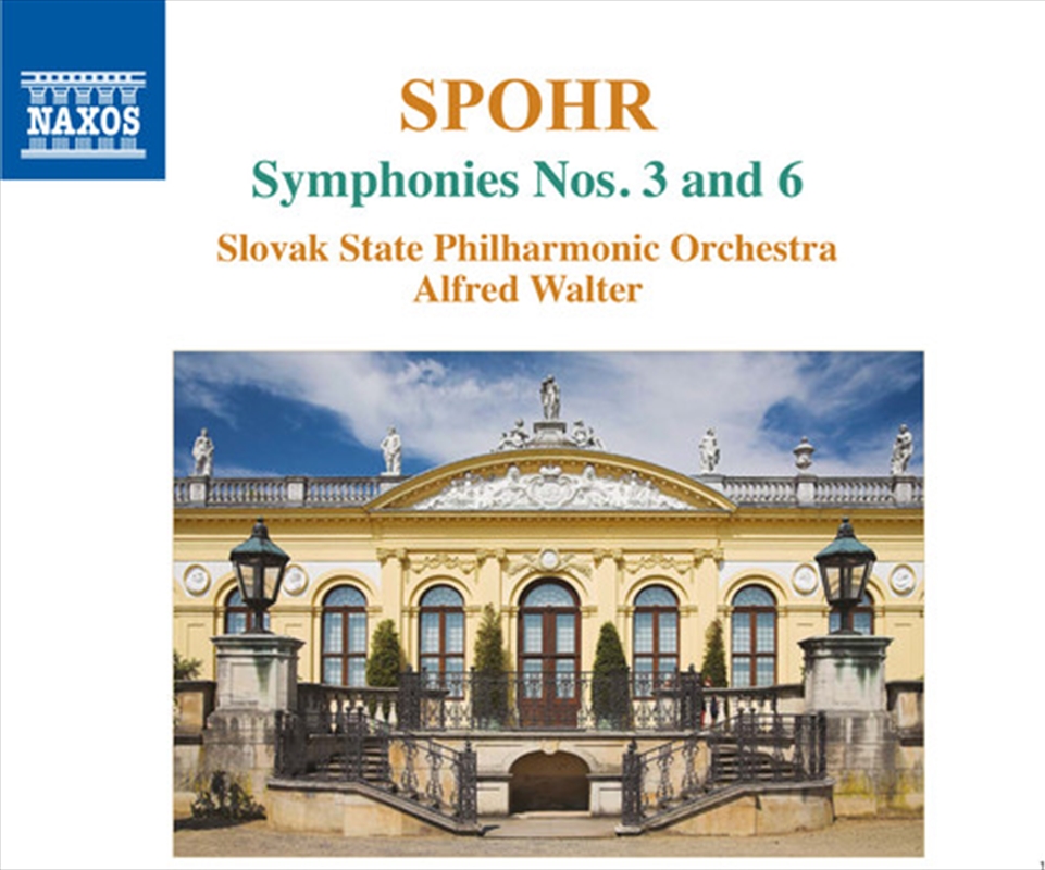 Spohr: Symphonies Nos 3 & 6/Product Detail/Classical