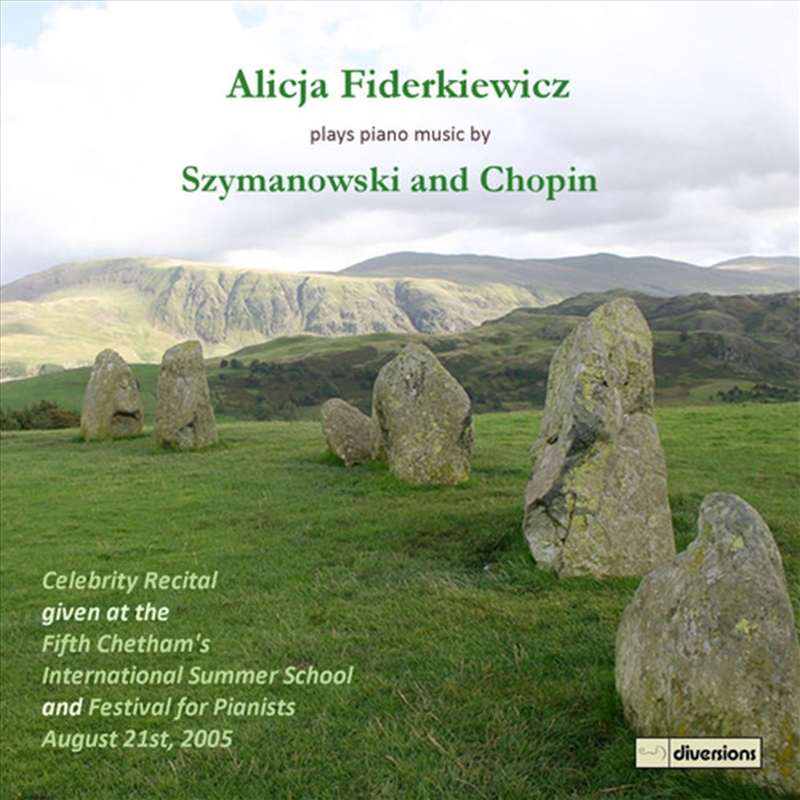 Alicja Fiderkiewicz Celebrity Recital/Product Detail/Classical