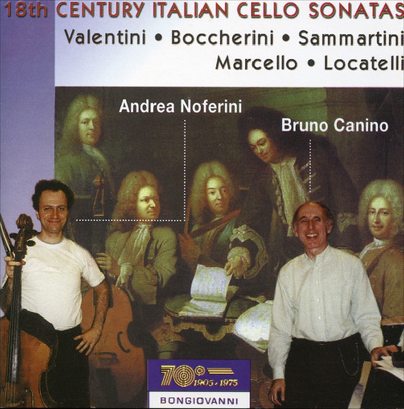 18th Century Italian Cello Sonatas/Product Detail/Classical
