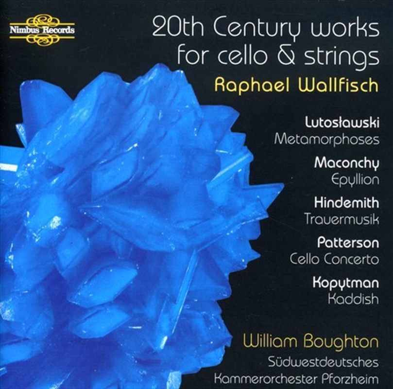 20th Century Works For Cello & Strings/Product Detail/Classical