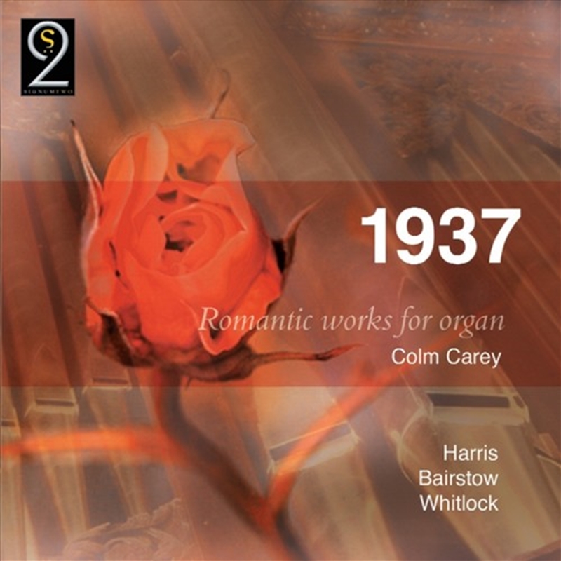 1937: Romantic Works For Organ/Product Detail/Classical