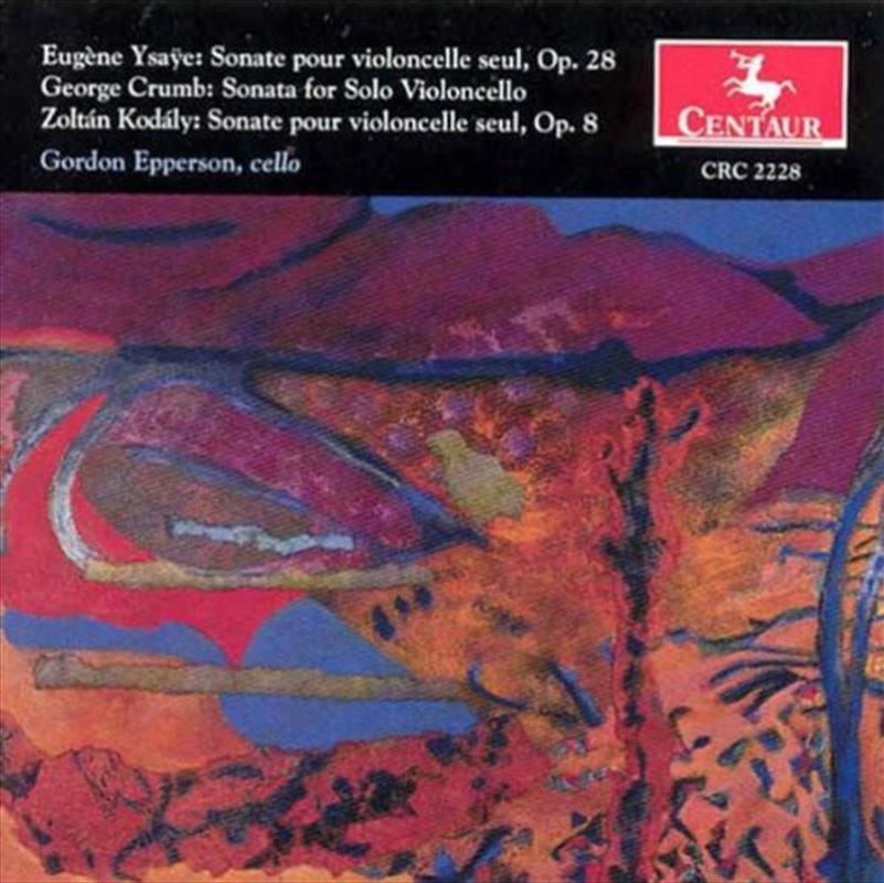 Sonatas For Cello/Product Detail/Classical
