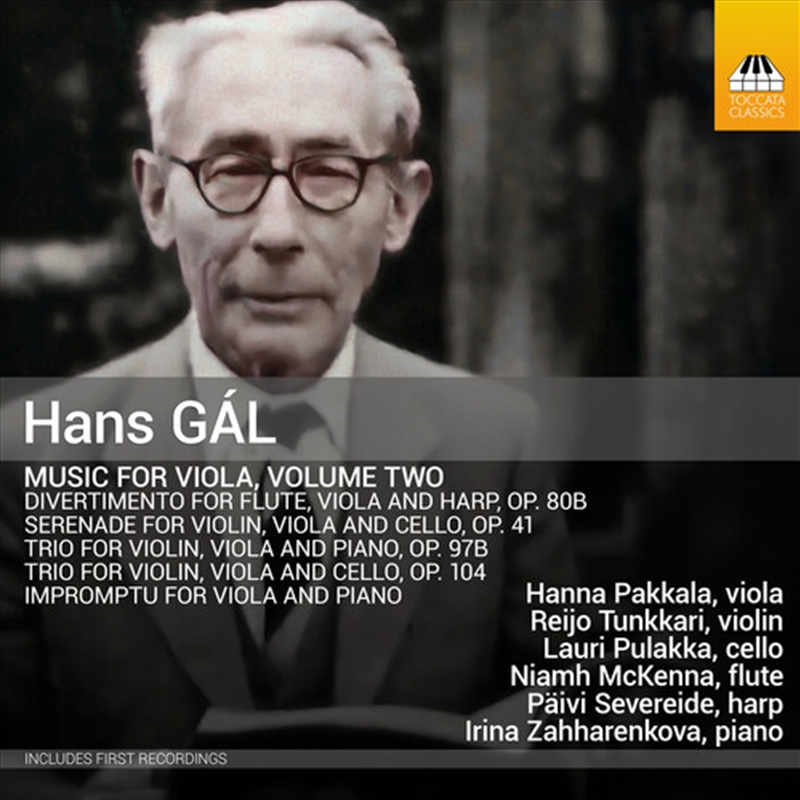 Hans Gal: Music For Viola Vol. 2/Product Detail/Classical