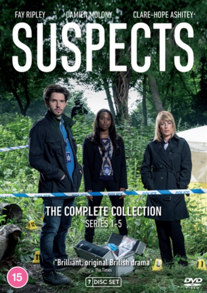 Suspects Series 1 to 5 Complete Collection (REGION 2)/Product Detail/Thriller