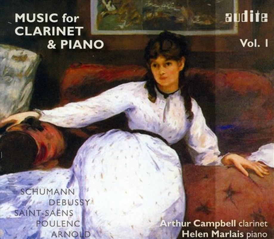 Music For Clarinet & Piano/Product Detail/Classical