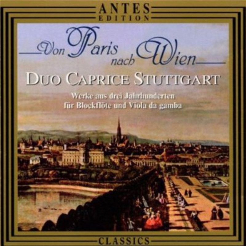 Paris To Vienna / Works From 3 C For Recorder/Product Detail/Classical