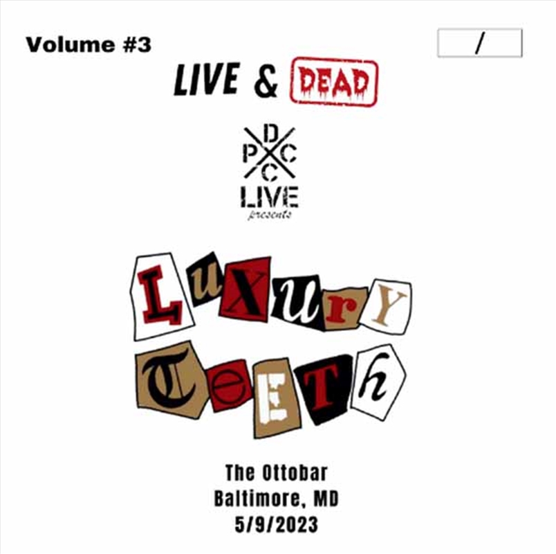 Dcxpc Live & Dead Vol 3/Product Detail/Rock/Pop