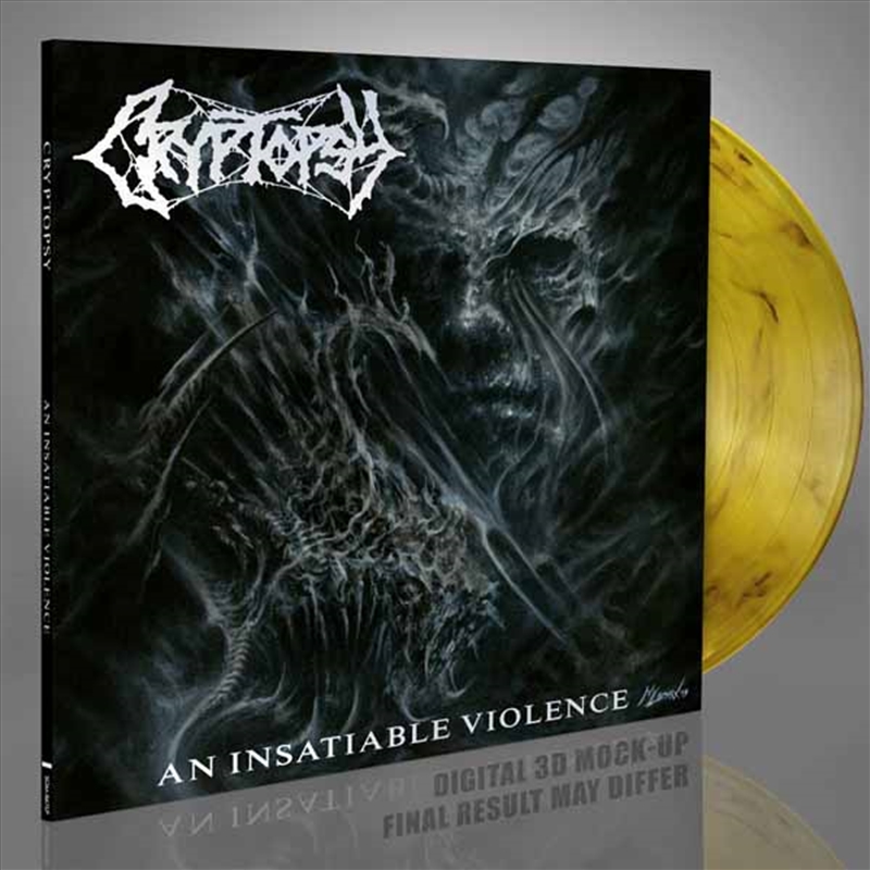 An Insatiable Violence - Transparent Yellow/Black Marbled Vinyl/Product Detail/Rock/Pop