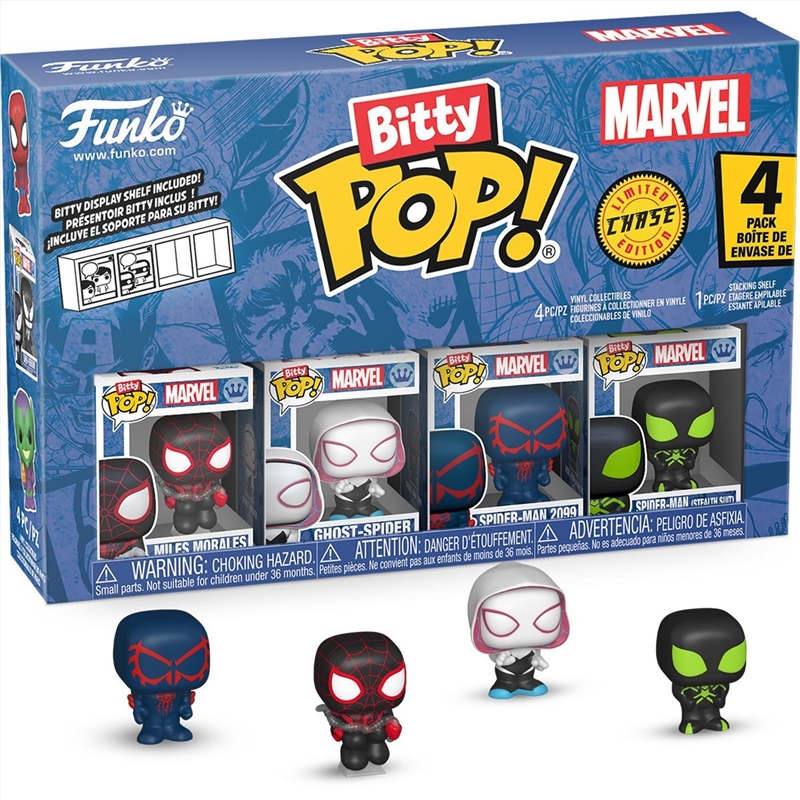 Spider-Man - Miles Morales Bitty Pop! 4PK/Product Detail/Funko Collections