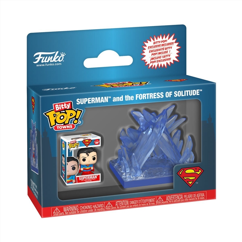 DC Comics - Fortress of Solitude Bitty Pop! Town/Product Detail/Funko Collections