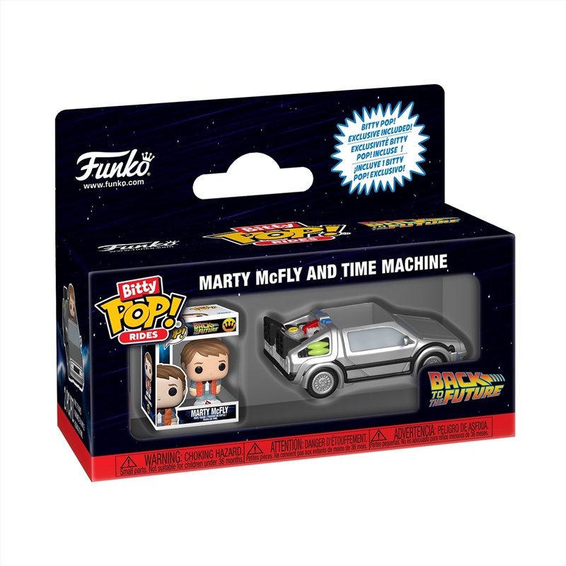 Back to the Future - Delorean Bitty Pop! Ride/Product Detail/Funko Collections