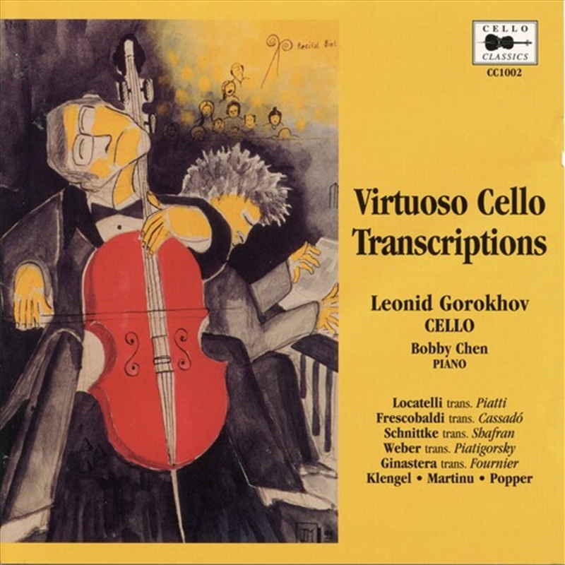 Virtuoso Cello Transcription/Product Detail/Classical