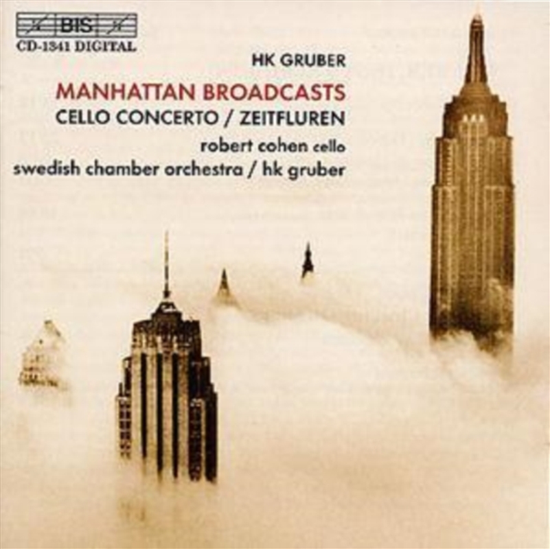 Cello Concerto / Zeitfluren / Manhattan Broadcasts/Product Detail/Classical