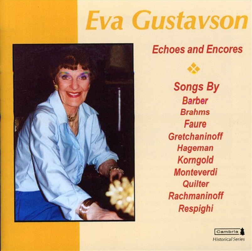 Echoes & Encores/Product Detail/Classical