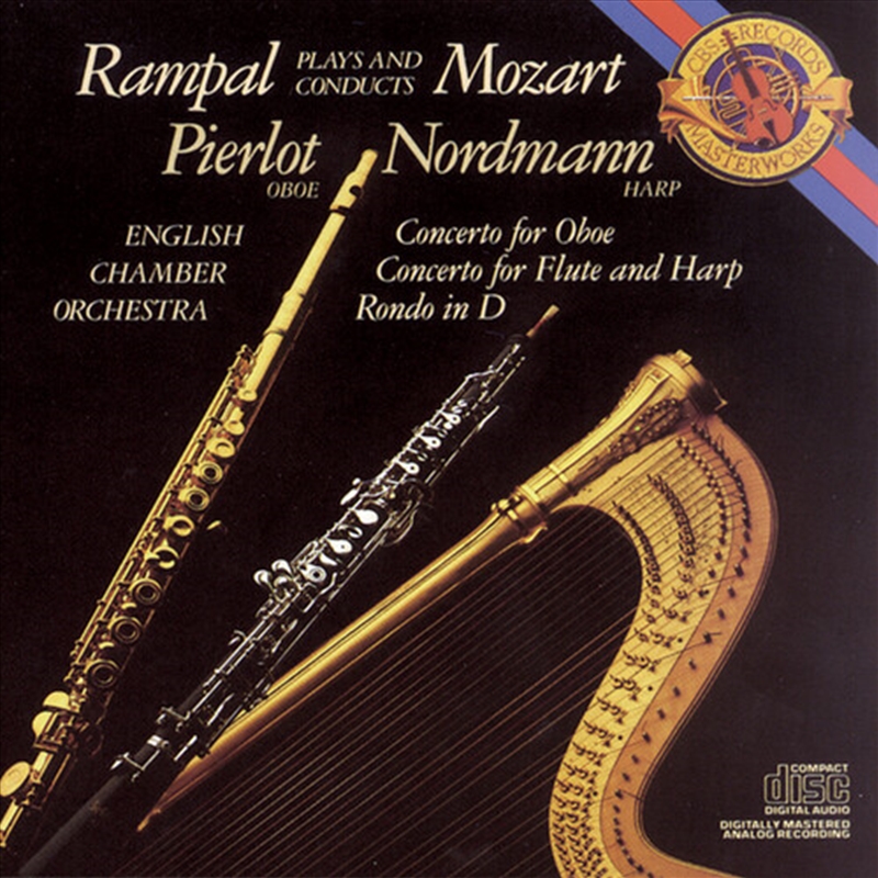 Concertos For Oboe, Flute, & Harp/Product Detail/Classical