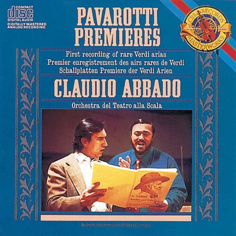 Premieres Rare Verdi Arias/Product Detail/Classical