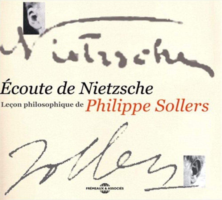 Ecoute De Nietzsche: Lecon Philosophique De/Product Detail/Specialist