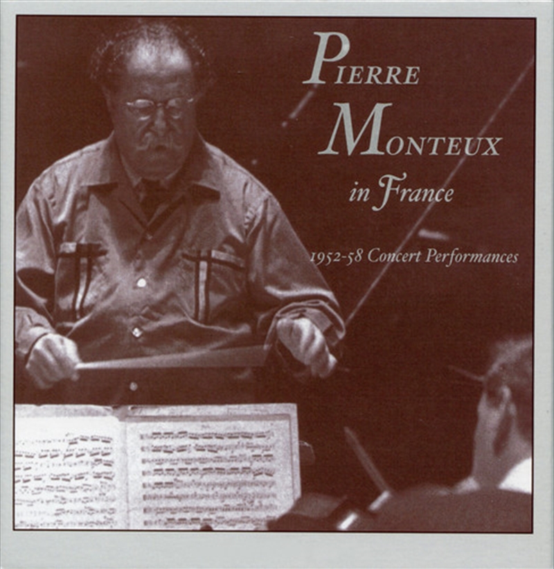 In France 1952-1958 Concerts/Product Detail/Classical