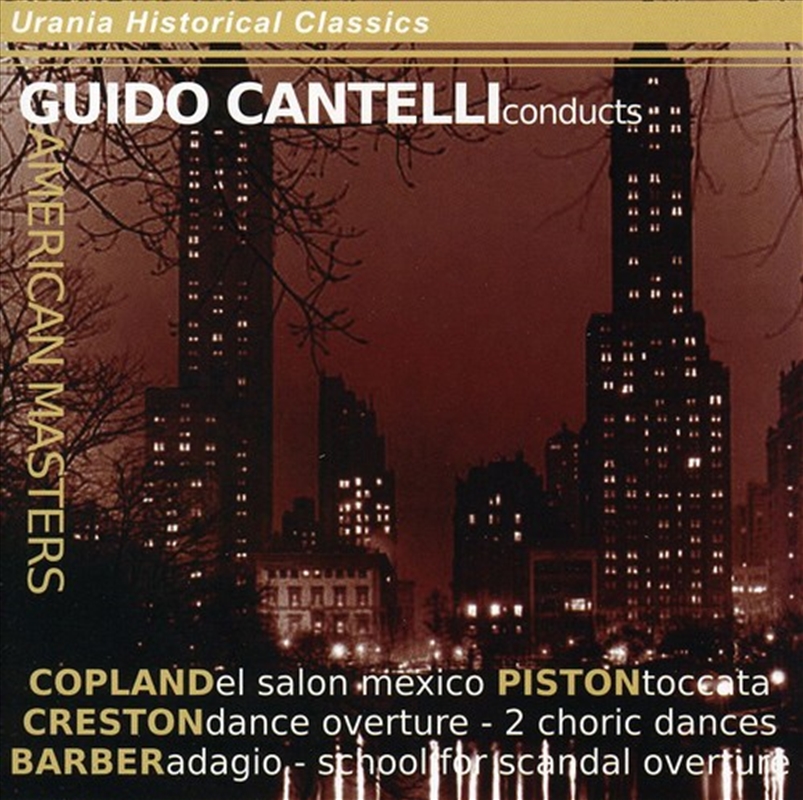 Guido Cantelli Conducts American Masters/Product Detail/Classical