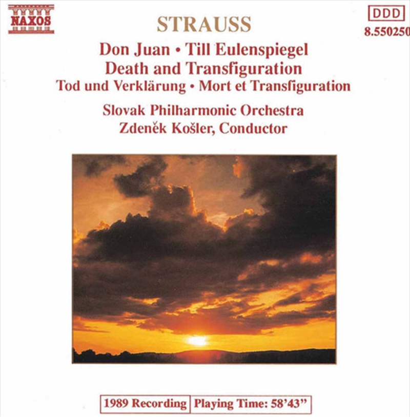 Death & Transfiguration / Don Juan/Product Detail/Classical