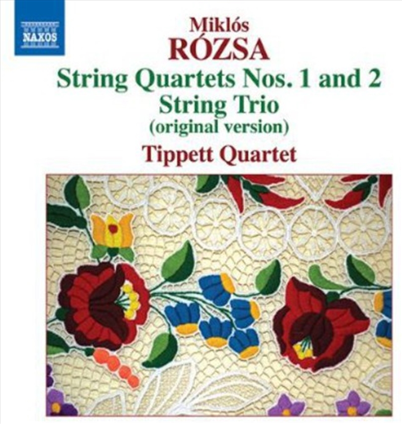 String Quartets Nos 1 & 2 / String Trio/Product Detail/Classical