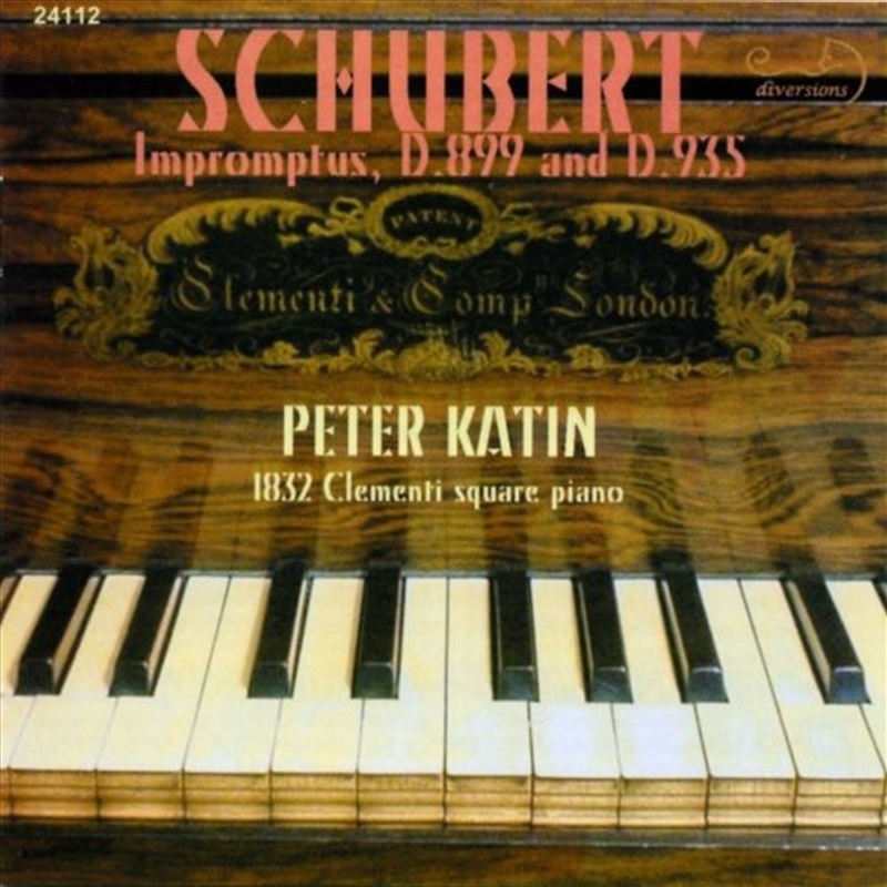 Impromptus D. 899 & D. 935/Product Detail/Classical