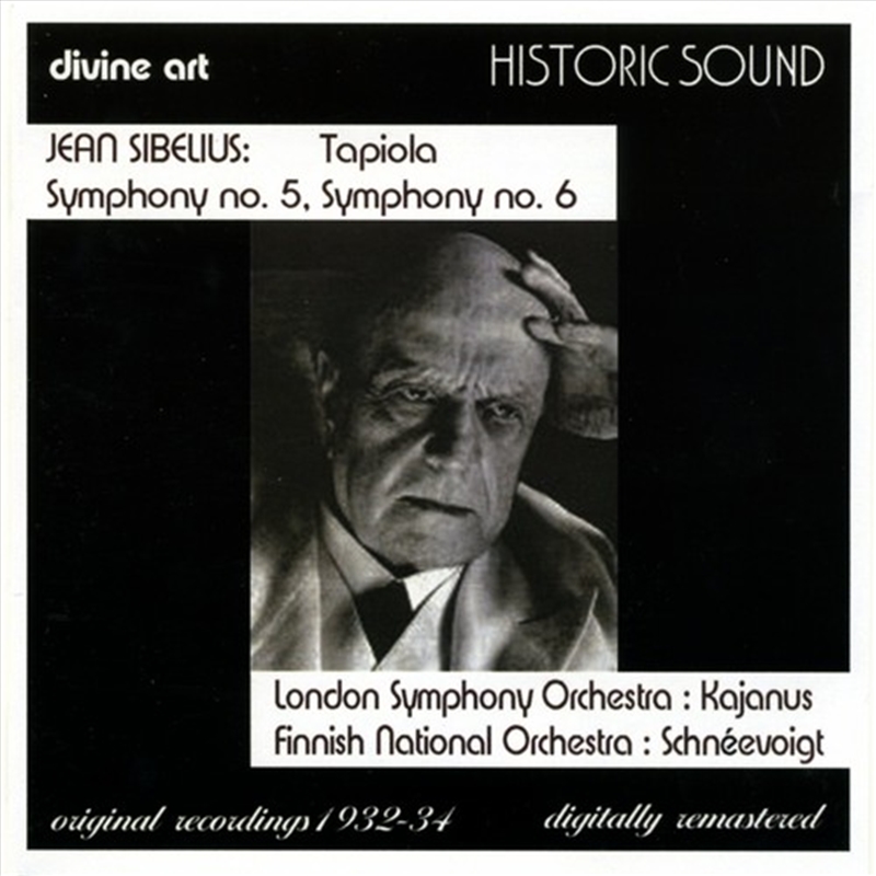 Historic Sibelius Recordings/Product Detail/Classical