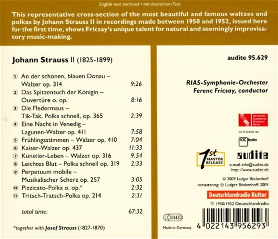 Edition Ferenc Fricsay 12/Product Detail/Classical