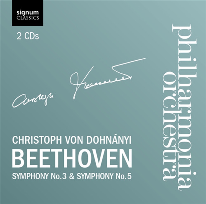 Symphony 3: Eroica / Symphony 5/Product Detail/Classical