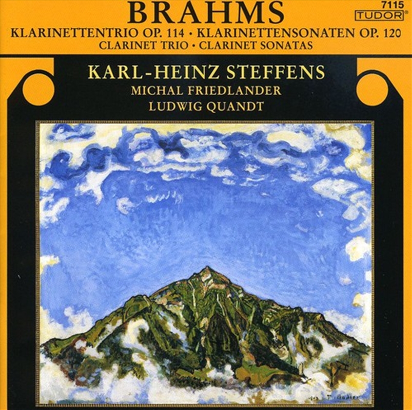 Clarinet Trio Op 144 / Clarinet Sonatas Op 120/Product Detail/Classical