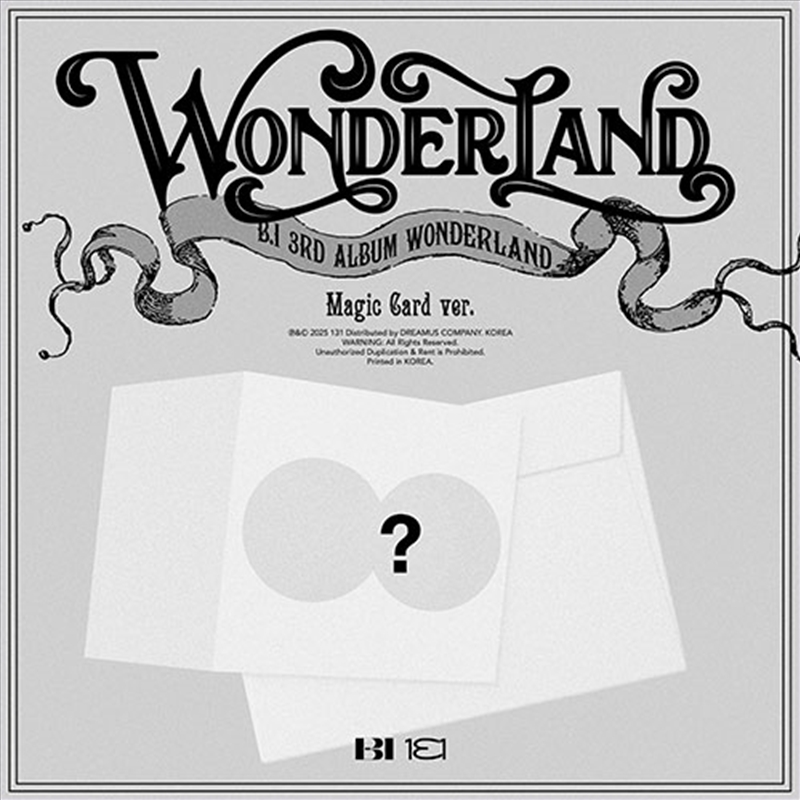 B.I - 3rd Album [Wonderland] (Magic Card Ver.)/Product Detail/World