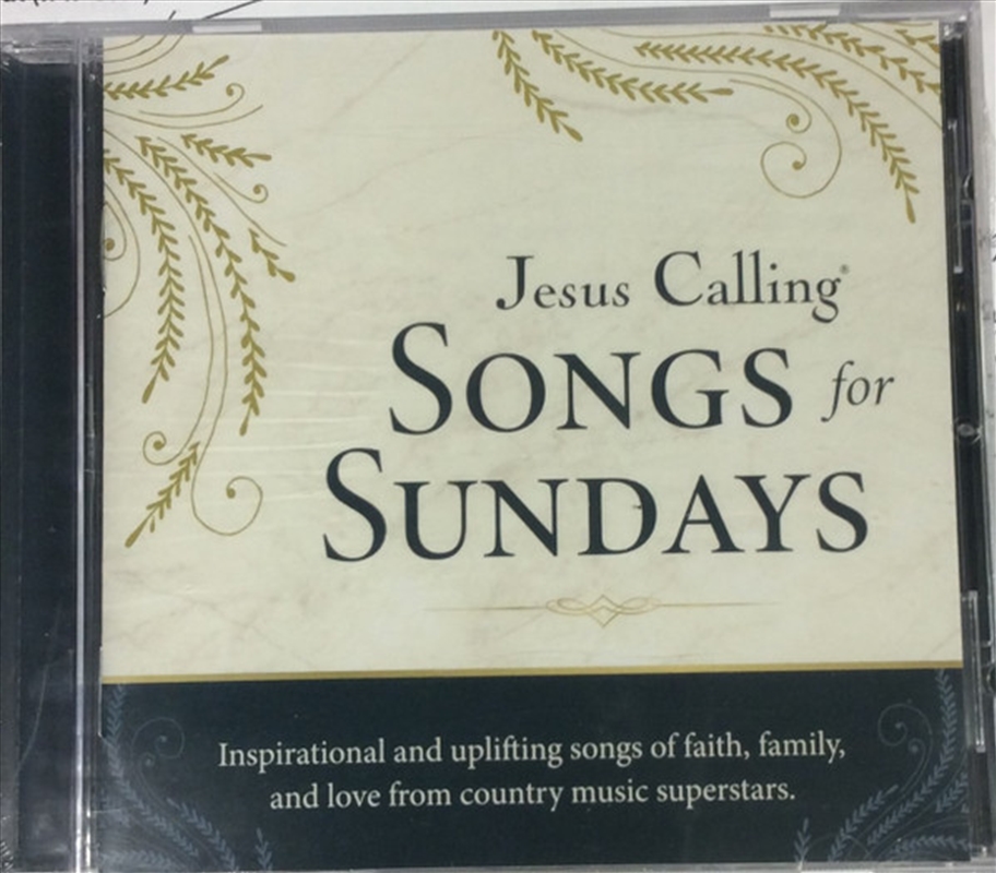 Jesus Calling: Songs For Sunda/Product Detail/Country