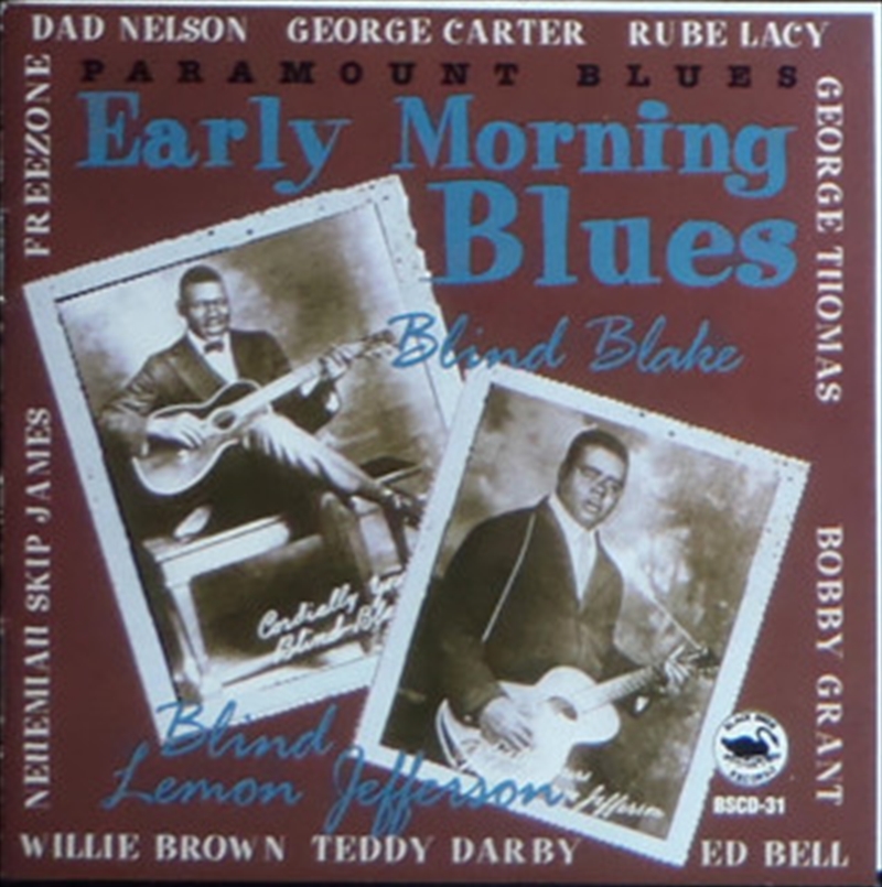 Paramount Blues: Early Morning/Product Detail/Blues