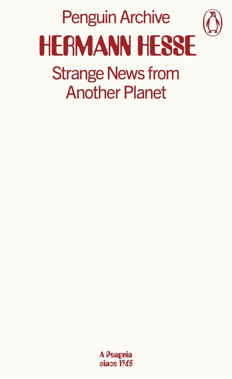 Strange News from Another Planet/Product Detail/General Fiction Books