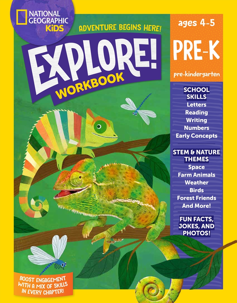 National Geographic Kids Explore! Workbook Pre-K/Product Detail/Children