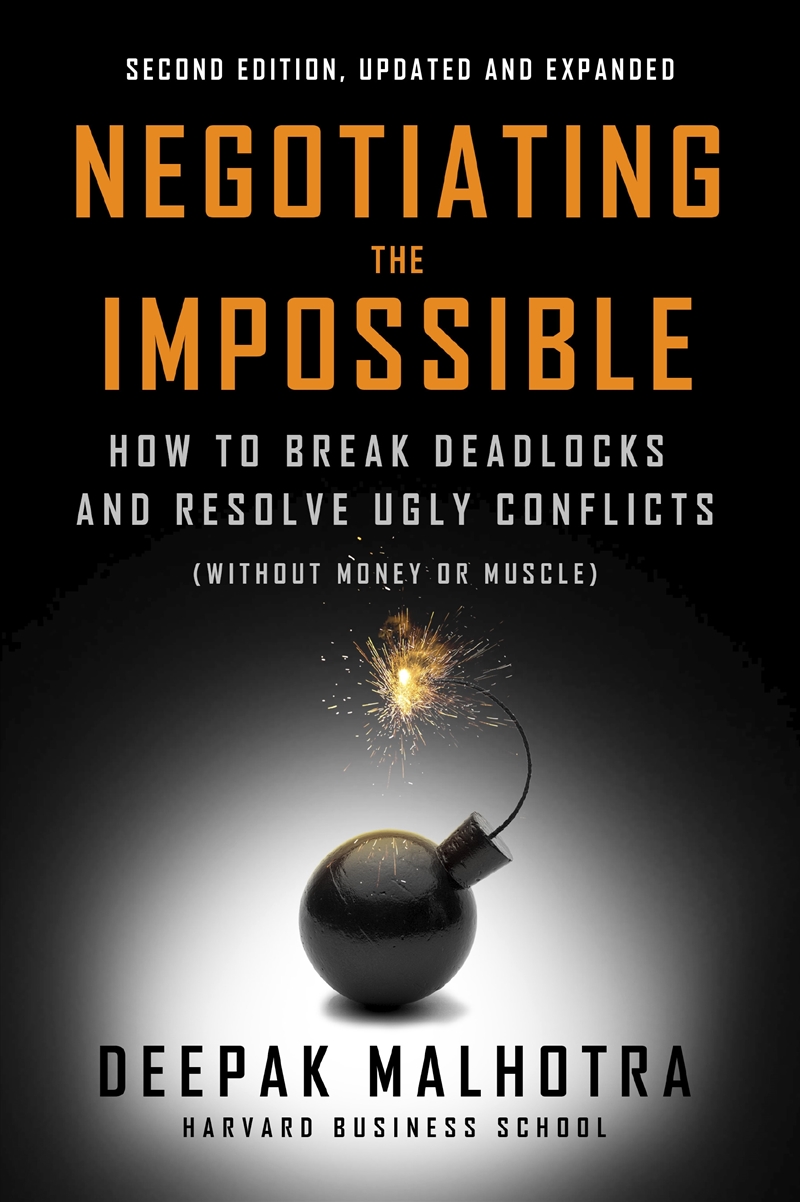 Negotiating the Impossible, Second Edition/Product Detail/Business Leadership & Management