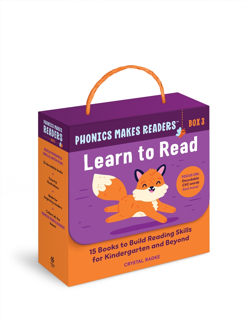 Phonics Makes Readers: Learn to Read Box 3/Product Detail/Kids Educational