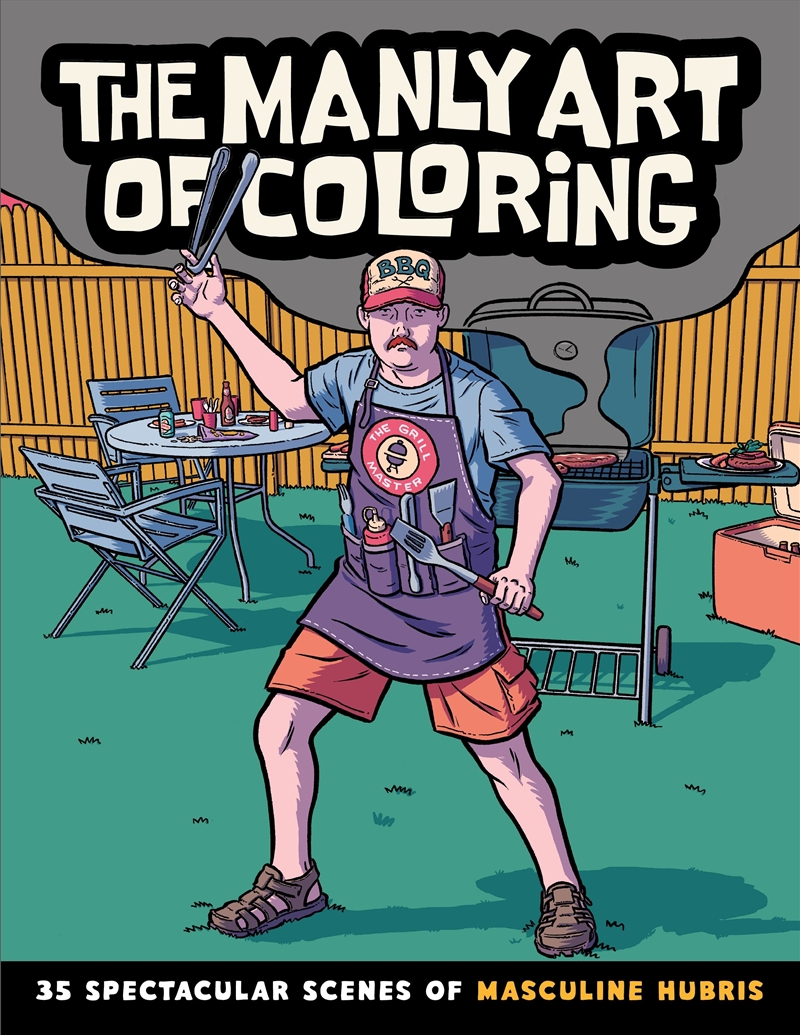 The Manly Art Of Coloring/Product Detail/Adults Colouring