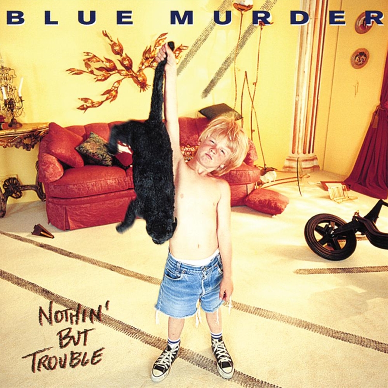 Nothin' But Trouble - Blue With Black Cat Swirl Vinyl/Product Detail/Metal